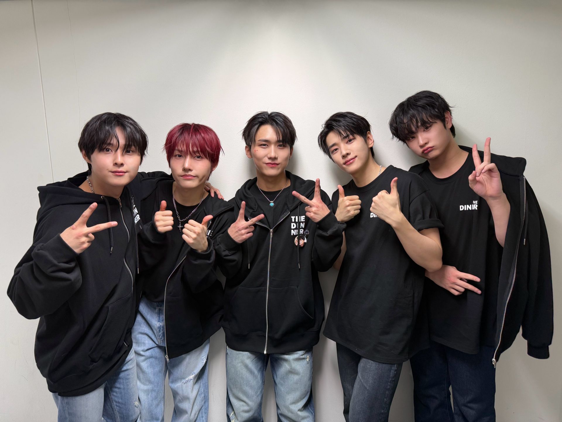 韓流男團DKZ五帥珉奎、勢泫、注沅、宰燦與起碩首次來台全到齊。（圖／幻創行銷）